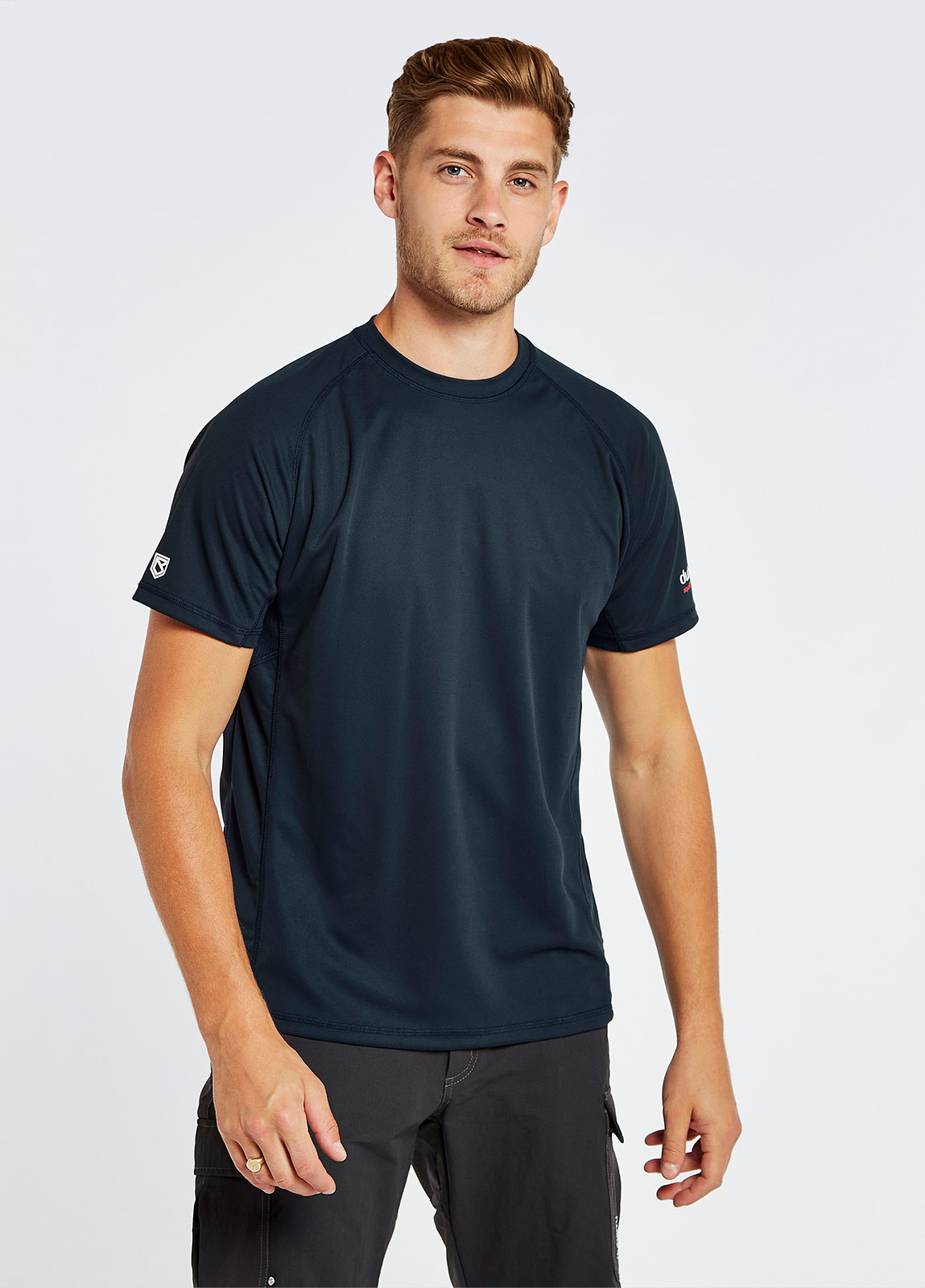 Tangier Herren Kurzarm-T-Shirt - Navy